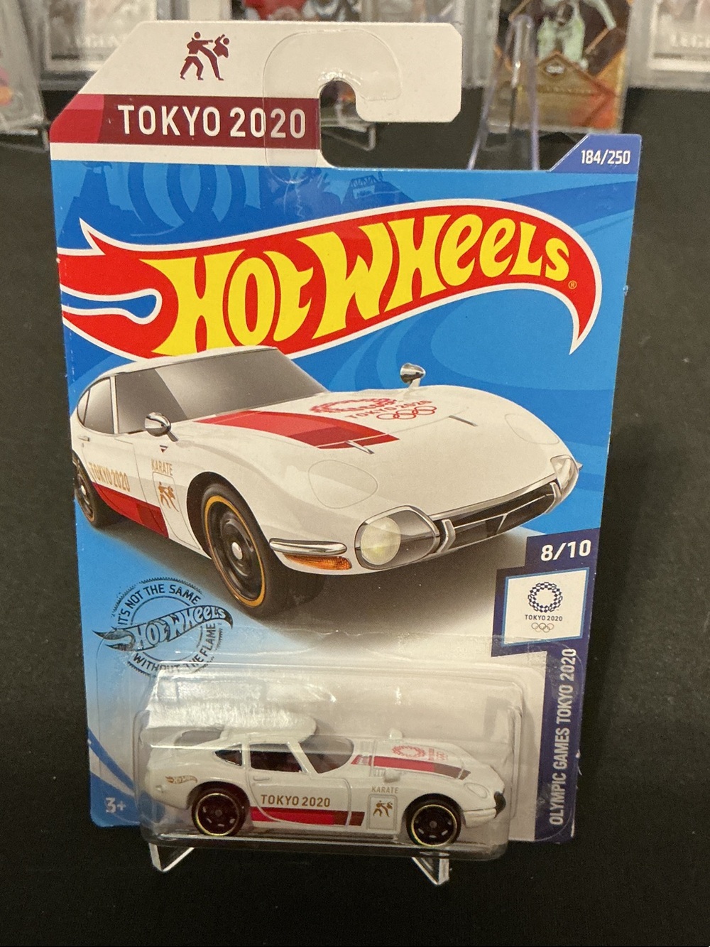 Hot Wheels Tokyo 2020 White & Red Die-Cast Toy Car